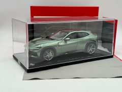 BBR Ferrari Purosangue Verde Dora 1/18 tetto in fibra di carbonio, lim. ed. 30 pezzi, questa la numero 20 - scala 1:18