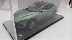 BBR Ferrari Purosangue Verde Dora carbon fibre roof 1/18, lim. ed. 30 pz, questa la numero 21 - scala 1:18