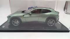 BBR Ferrari Purosangue Verde Dora carbon fibre roof 1/18, lim. ed. 30 pz, questa la numero 21 - foto 3