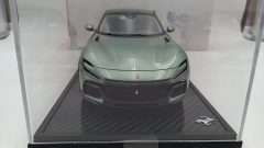 BBR Ferrari Purosangue Verde Dora carbon fibre roof 1/18, lim. ed. 30 pz, questa la numero 21 - foto 2