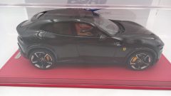 BBR Ferrari Purosangue tetto panoramico 1/18, nero purosangue, lim. ed. 24 pz - foto 5