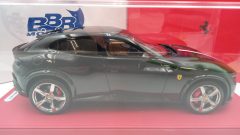 BBR Ferrari Purosangue Nero Purosangue 1/18, lim. ed. 12 pz - foto 5