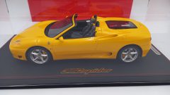 BBR Ferrari 360 Modena Spider Giallo Modena automatic gear 1/18, lim. ed. 20 pz - foto 5