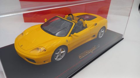 BBR Ferrari 360 Modena Spider Giallo Modena automatic gear 1/18, lim. ed. 20 pz