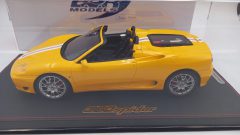 BBR Ferrari 360 Modena Spider Giallo Modena F1 automatic gear 1/18, lim. ed. 12 pz - foto 3
