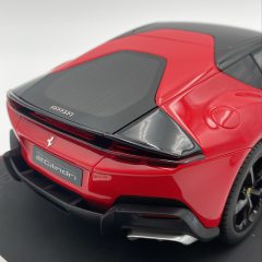 BBR Ferrari 12Cilindri Rosso Corsa 1/18, primo modello prodotto, numerazione 001/200, completo di teca - foto 8