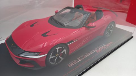 BBR Ferrari 12 Cilindri Rosso Corsa 1/18, lim. ed. 24 pz