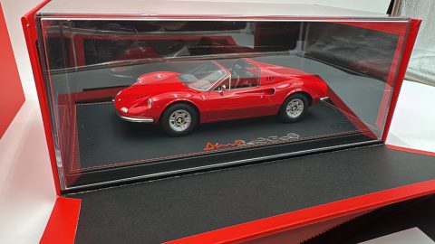 BBR Ferrari Dino 246 GTS Rosso Corsa 322 1972 1/18