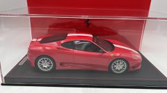 BBR Ferrari 360 Challenge Stradale 1/18 Rosso Corsa with Italian stripe - foto 4