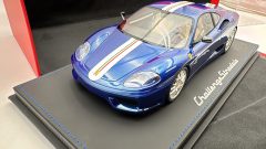 BBR Ferrari 360 Challenge Stradale Blu Tour de france 1/18, Limited edition 99 PCS - foto 6