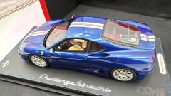 BBR Ferrari 360 Challenge Stradale Blu Tour de france 1/18, Limited edition 99 PCS - foto 7