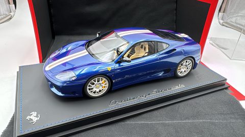 BBR Ferrari 360 Challenge Stradale Blu Tour de france 1/18, Limited edition 99 PCS