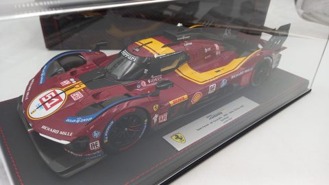 BBR Ferrari 499P Qatar 1812 KM 2025 1/18, lim. ed. 20 pz