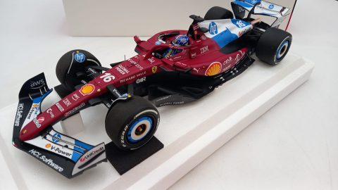 BBR Ferrari SF-25 C. Leclerc Miami GP 2025 1/18