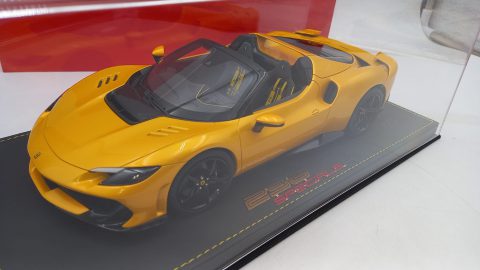 BBR Ferrari 296 Speciale A Giallo Tristrato 1/18