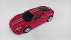 Bburago Ferrari 430 Scuderia 1/43, senza scatola originale - scala 1:43