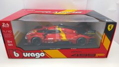 Bburago Ferrari 499P 3.0L Turbo V6 AF Corse winner 24h Le Mans 2023 #51 1/18 - foto 8