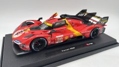 Bburago Ferrari 499P n.50 24h le mans 2023 1/18,  senza scatola originale - scala 1/43