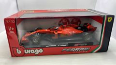 BBurago Ferrari SF90 C. Leclerc 2019 1/18, scatola rotta - scala 1:18