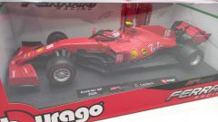 Bburago Ferrari SF1000 C. Leclerc Austrian GP 2020 1/18, confezione lievemente usurata - scala 1:18