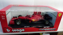 Burago Ferrari SF21 C. Leclerc 1/18 - scala 1:18