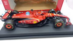 Bburago Ferrari SF-24 Charles Leclerc Imola GP 2024 1/18 - foto 4