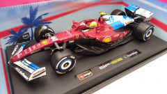 Bburago Ferrari SF-25 Lewis Hamilton Miami GP 2025 1/18 - scala 1:18