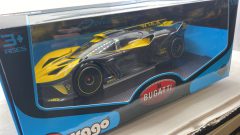 Bburago Bugatti Bolide W16 8.0 Four-Turbo 1850hp 500km/h 2020 1/18 - foto 2