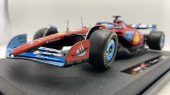 Bburago Ferrari SF-24 C. Leclerc Miami GP 2024 1/18 - foto 4