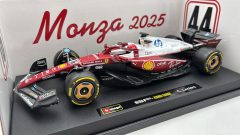 Bburago Ferrari SF-25 Charles Leclerc Monza GP 2025 1/18 - foto 2