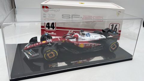 Bburago Ferrari F1 SF25 Charles Leclerc Monza 2025 1/18