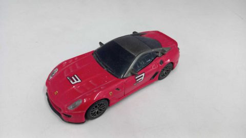 Bburago Ferrari 599XX 1/43, senza scatola originale