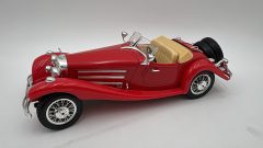 Bburago Mercedes benz 500 K Roadster 1963 1/20, senza scatola originale - scala 1:20