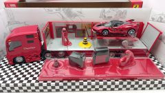 Bburago Ferrari racing hauler trasporto Corse Clienti 1/43 - foto 2