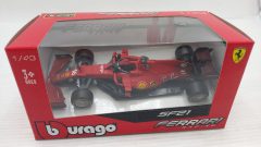 Burago Ferrari SF21 C. Leclerc 1/43 - scala 1:43
