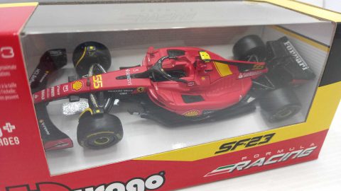 Bburago Ferrari SF-23 Carlos Sainz Monza GP Italia 2023 1/43