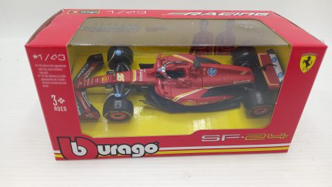 Bburago Ferrari SF-24 Charles Leclerc Imola GP 2024 1/43