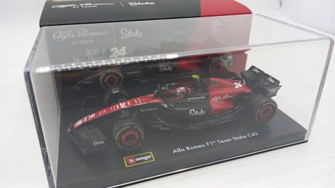 Bburago Alfa Romeo C43 Z. Guanyu 2023 1/43