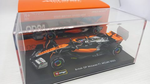 Bburago McLaren MCL60 Oscar Piastri British GP 2023 1/43