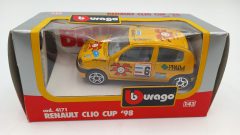 Bburago Renault Clio Cup 1998 1/43 - scala 1:43