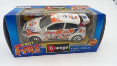 Bburago Ford Focus Rally 1/43, confezione lievemente usurata - scala 1:43