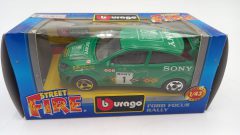 Bburago Ford Focus Rally 1/43, confezione lievemente usurata - scala 1:43