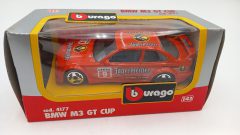 Bburago BMW M3 GT Cup Jagermeister 1/43 - scala 1:43