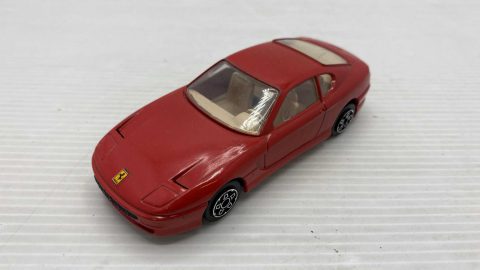 Bburago Ferrari 456 GT 1/43, segni di usura del tempo, senza scatola originale