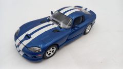 Bburago Dodge Viper GTS Coupe 1996 1/24, kit montato, da pulire, senza scatola originale - scala 1:24