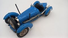 Bburago Bugatti Type 59 1934 1/18, evidenti segni del tempo, impolverato, da pulire, senza scatola originale - scala 1:18