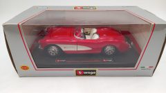Bburago Chevrolet Corvette 1957 1/24, confezione lievemente usurata - foto 3