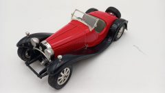 Bburago Bugatti Type 55 1932 1/24, normali segni del tempo, senza scatola originale - scala 1:24