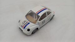 Bburago Volkswagen New Beetle Herbie 1/43, senza scatola originale - scala 1:43
