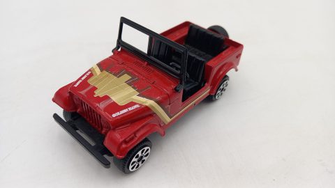 Bburago Jeep CJ-7 Golden Hawk 1/43, senza scatola originale
